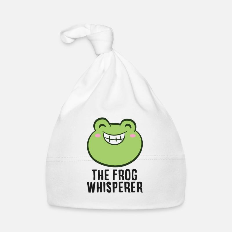 Chuchoteur de grenouille Bonnet bio Bébé