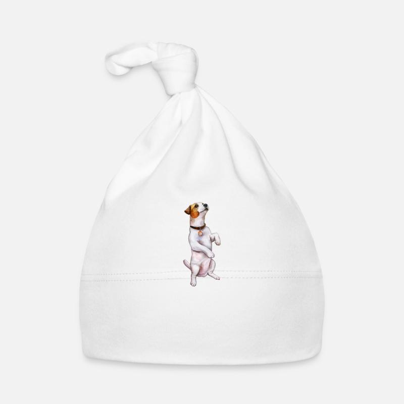 Jack Russell Baby Bio-Mütze
