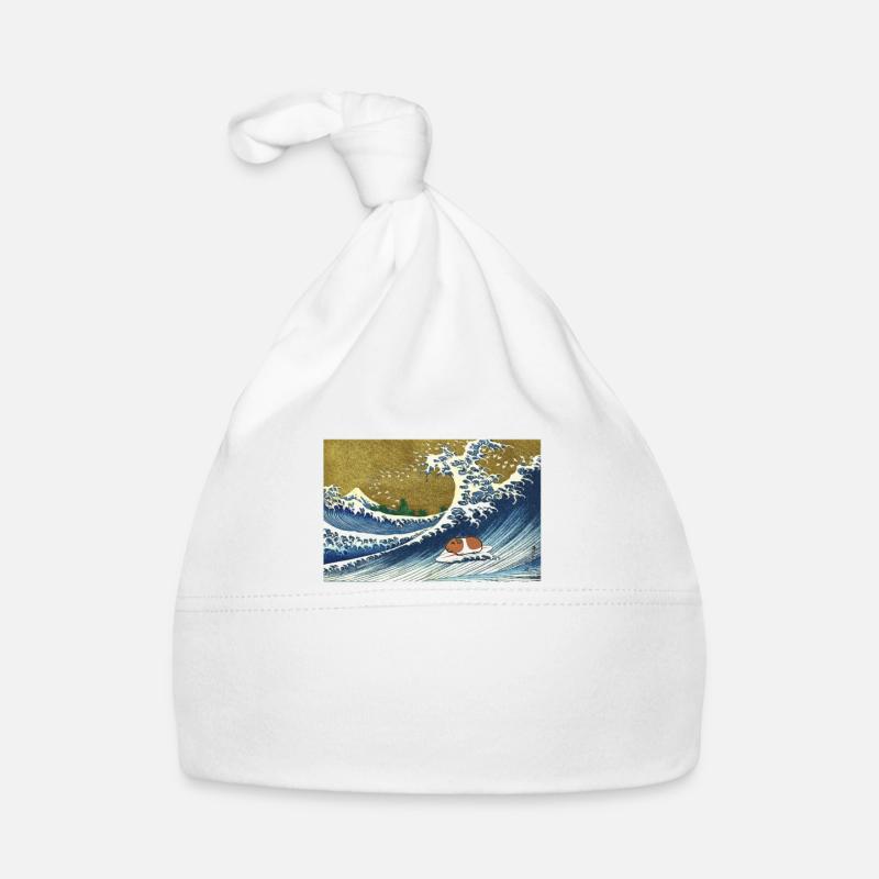 Cobaye - Bonnet bio Bébé - blanc