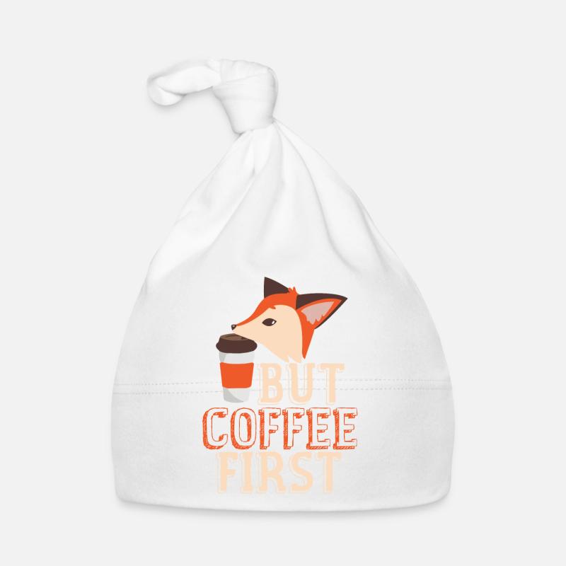 Mais le café d'abord Fuchs Style Bonnet bio Bébé