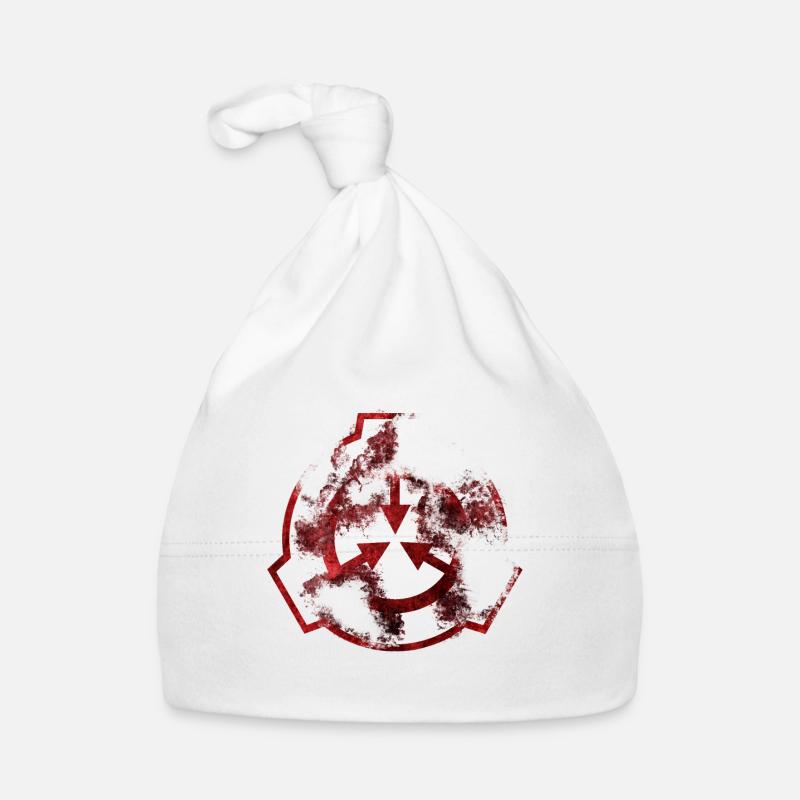 SCP-Symbol roter Zerfall Baby Bio-Mütze