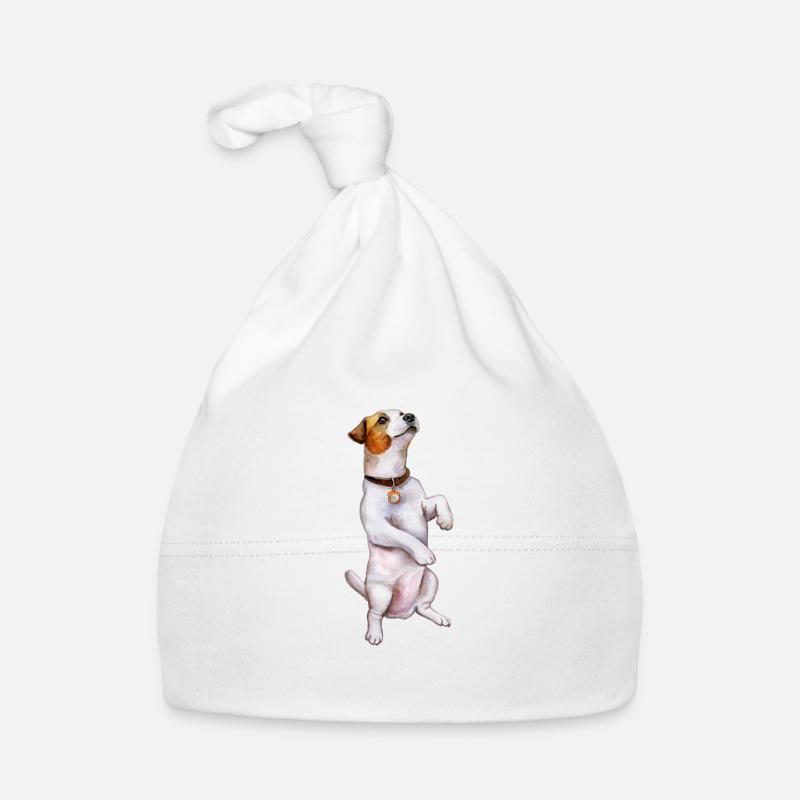 Jack Russell Baby Bio-Mütze