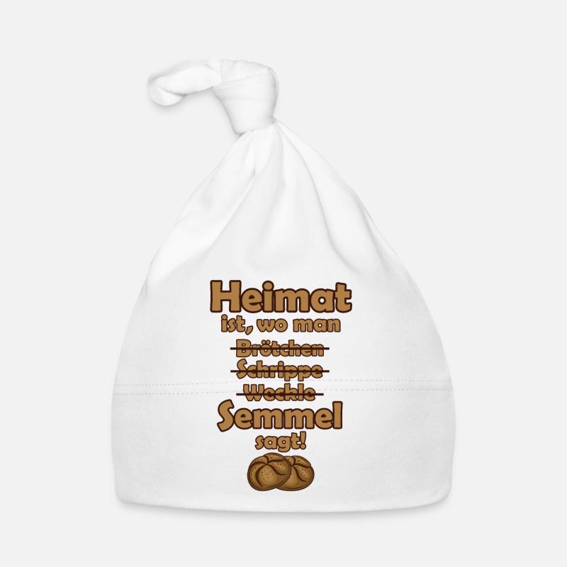Home Semmel South Germany Saying Roots Pride Organic Baby Cap