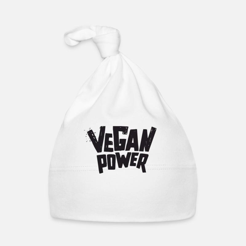 Vegan vegan power Organic Baby Cap