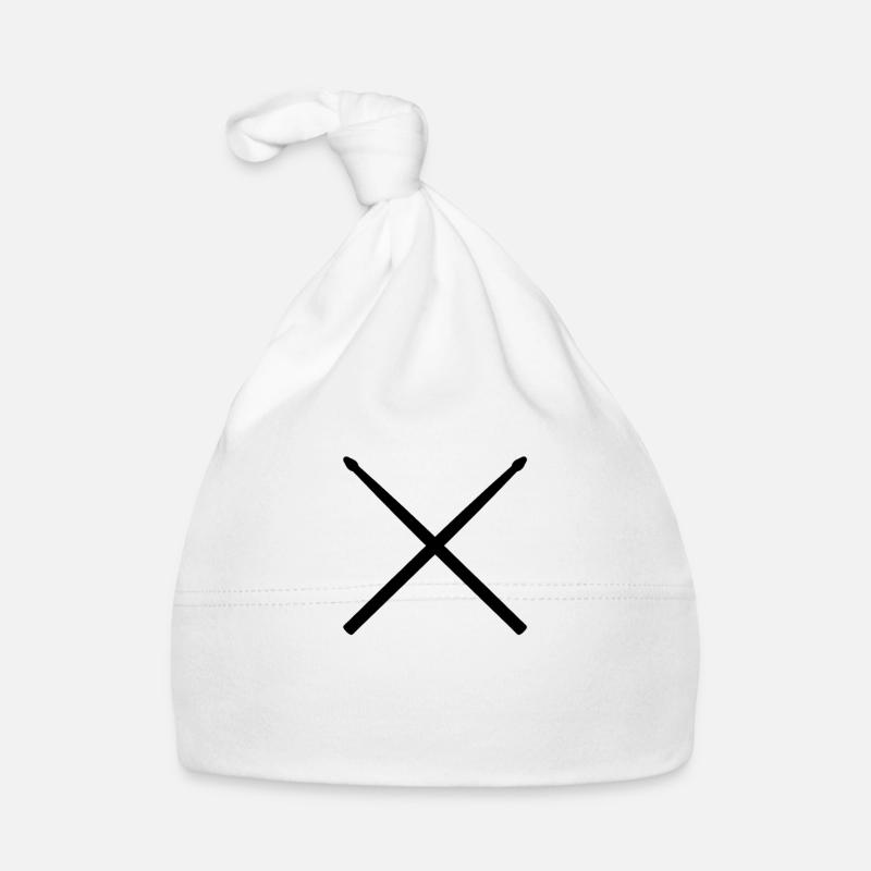 Drum sticks Organic Baby Cap