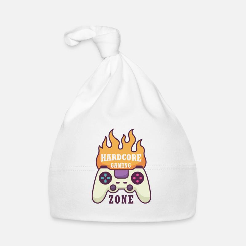 Gamepad on Fire Baby Bio-Mütze