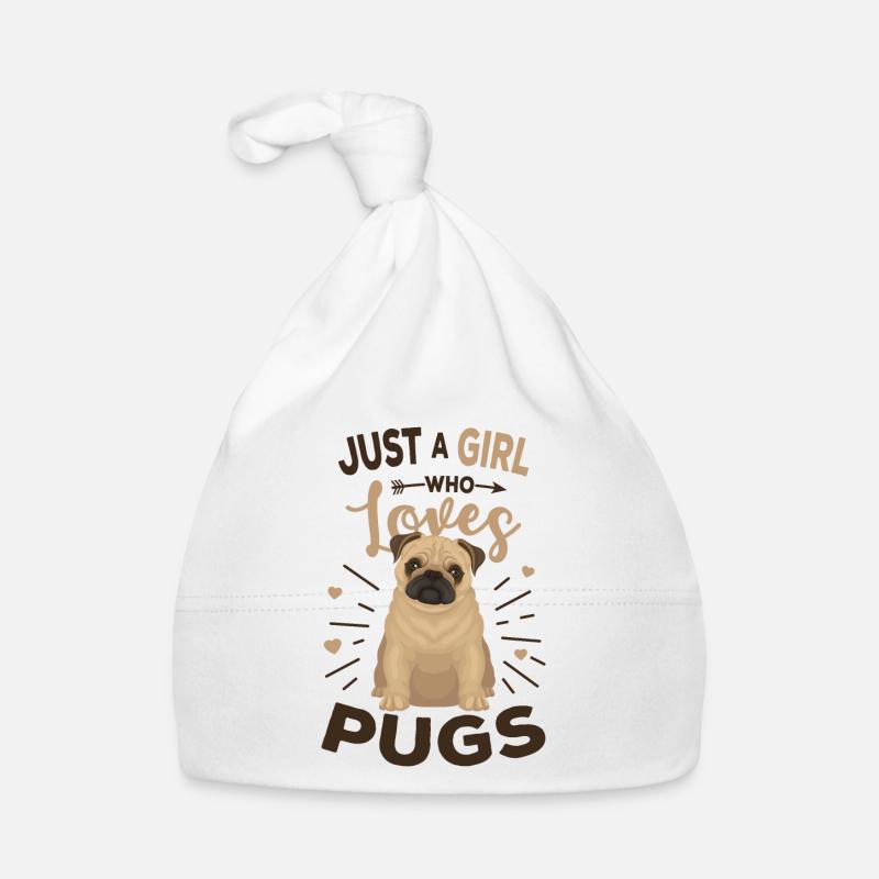 Mops Baby Bio-Mütze