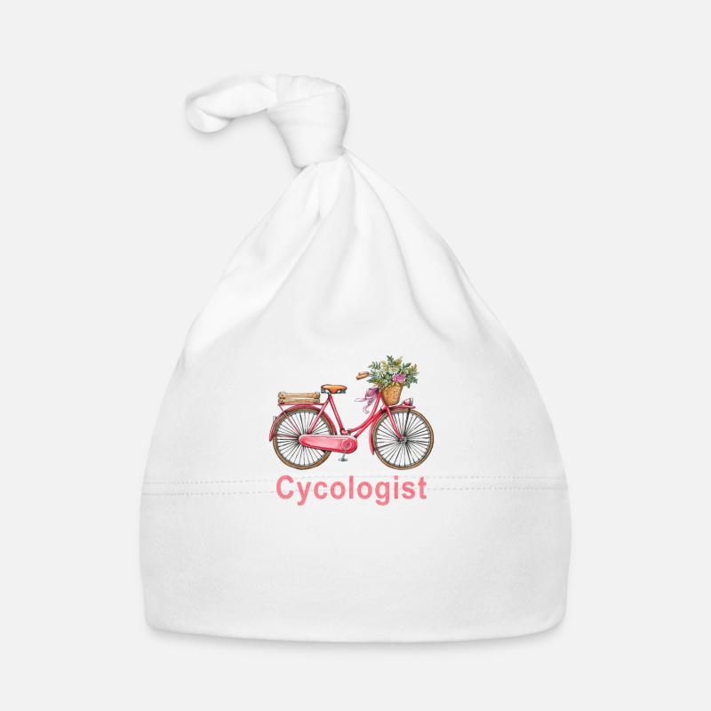 Cycologist Tee Funny MTB Cycling Gift tee Baby Bio-Mütze