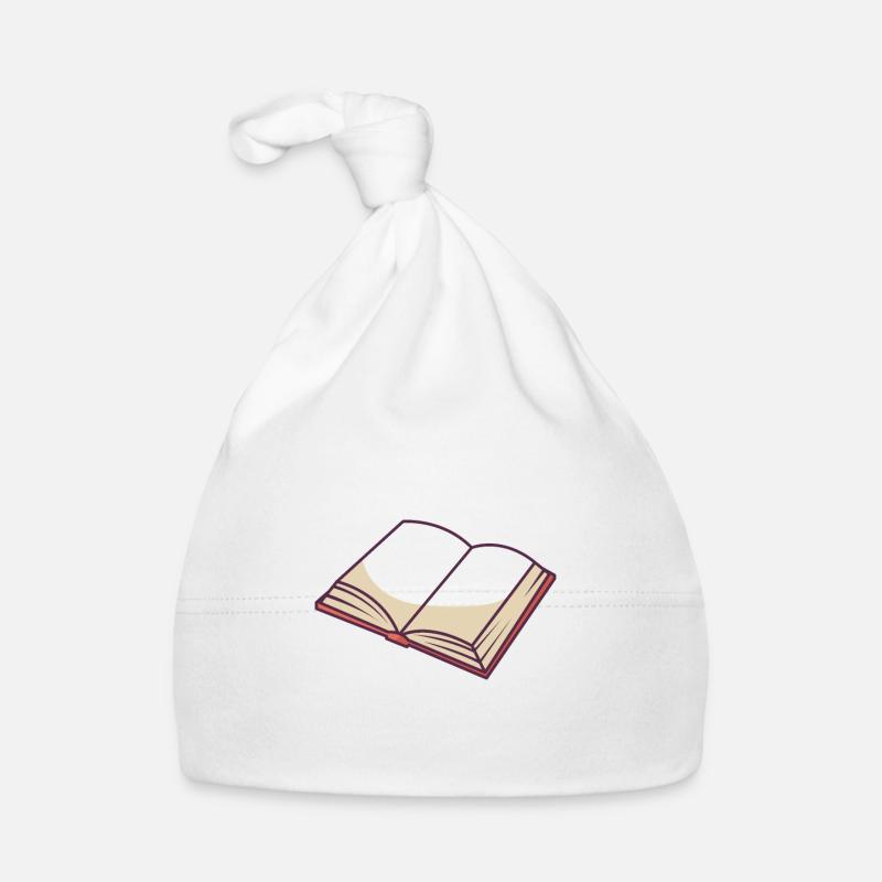 Offenes Buch Baby Bio-Mütze