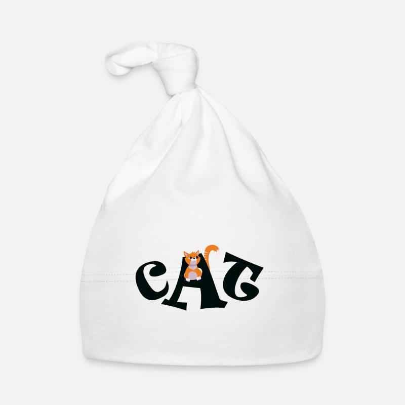 Cat cat cat lover pet kitty cats Organic Baby Cap