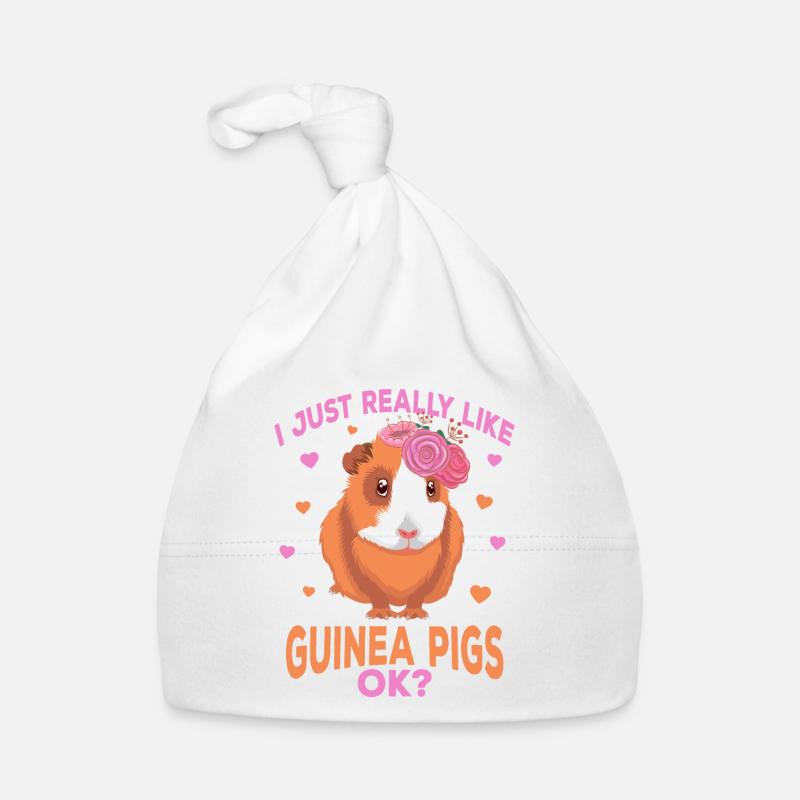 Guinea pig Organic Baby Cap