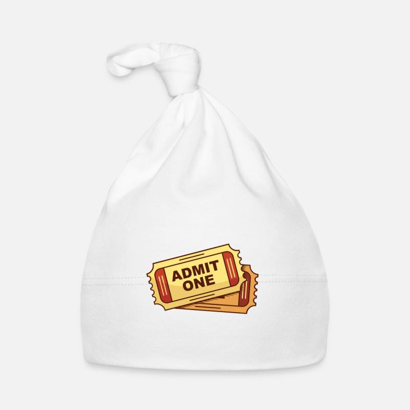 Cinema Tickets Organic Baby Cap