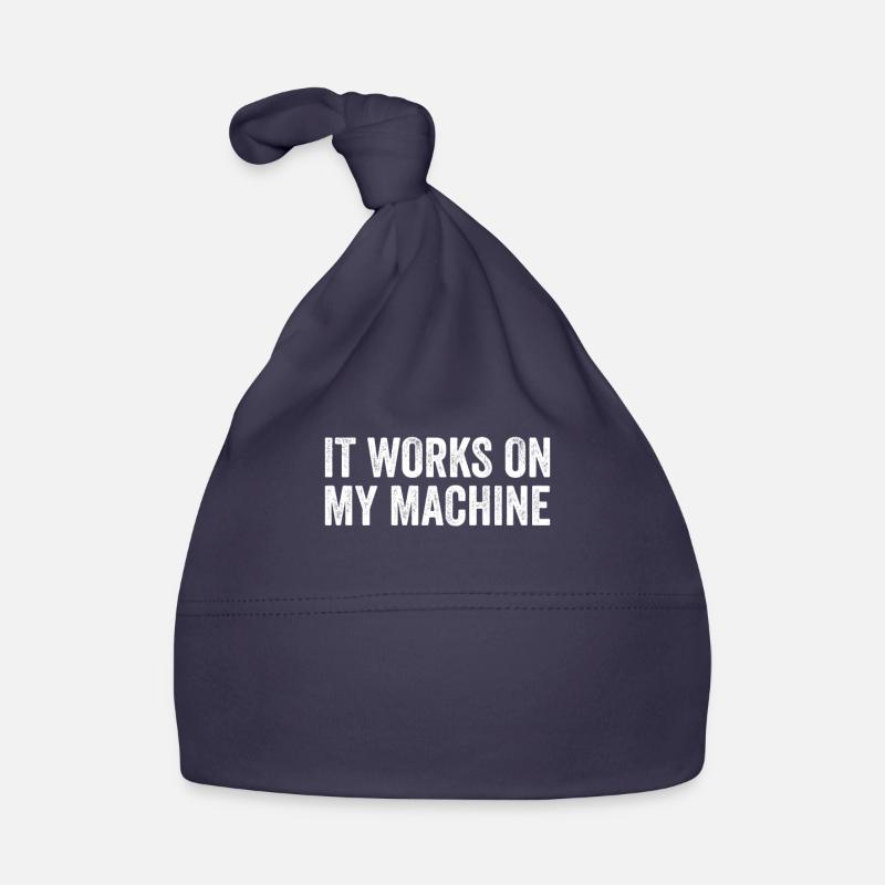 Funny programmer developer code humor quote Organic Baby Cap