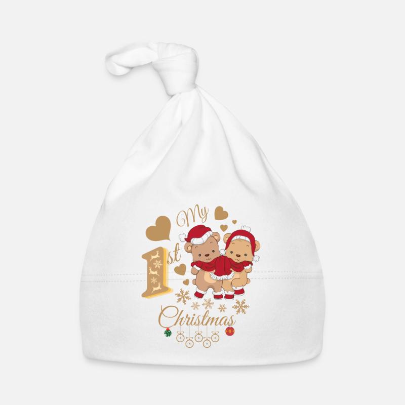 Le premier Noël de bébé Bonnet bio Bébé