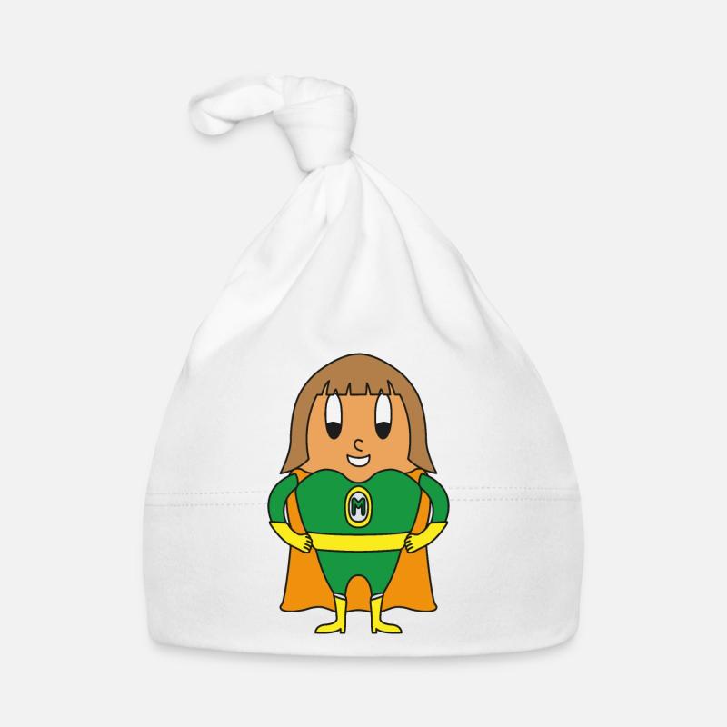 Oeuf de super-héros Bonnet bio Bébé