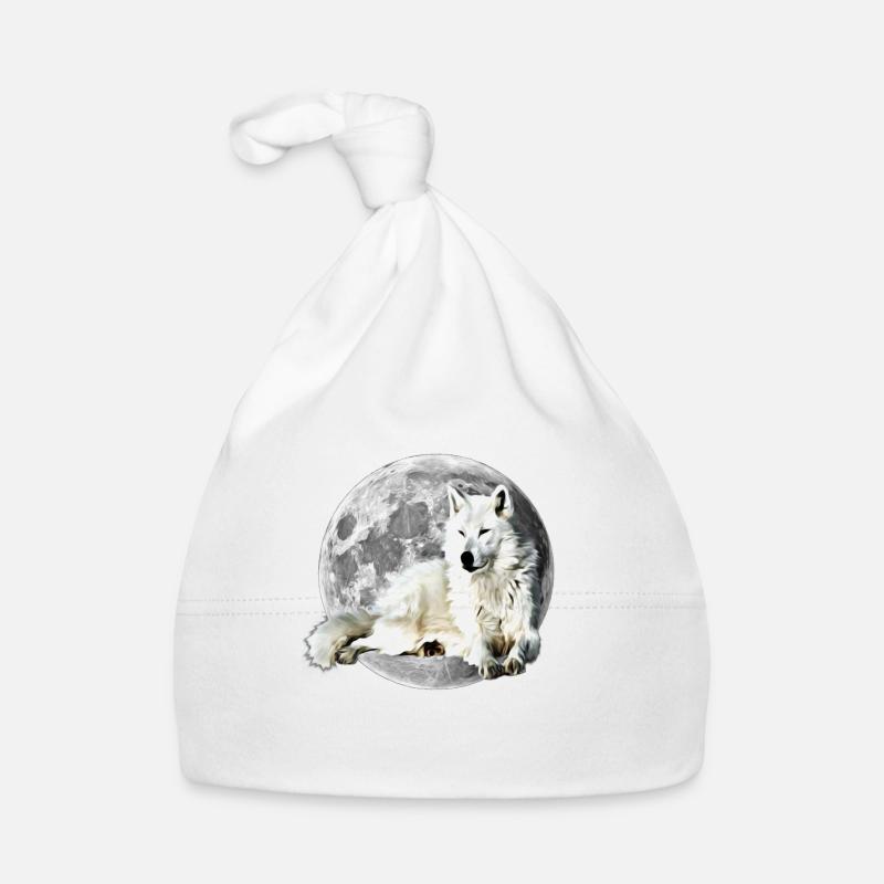 Wolf Baby Bio-Mütze