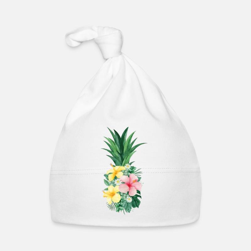 Pineapple Organic Baby Cap
