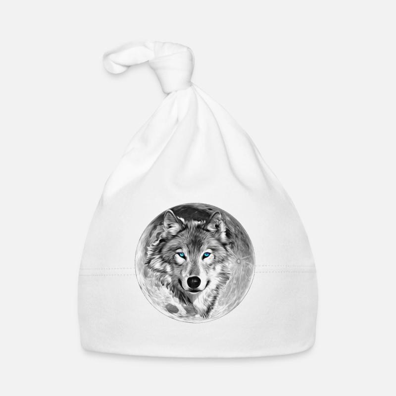 Wolf Baby Bio-Mütze