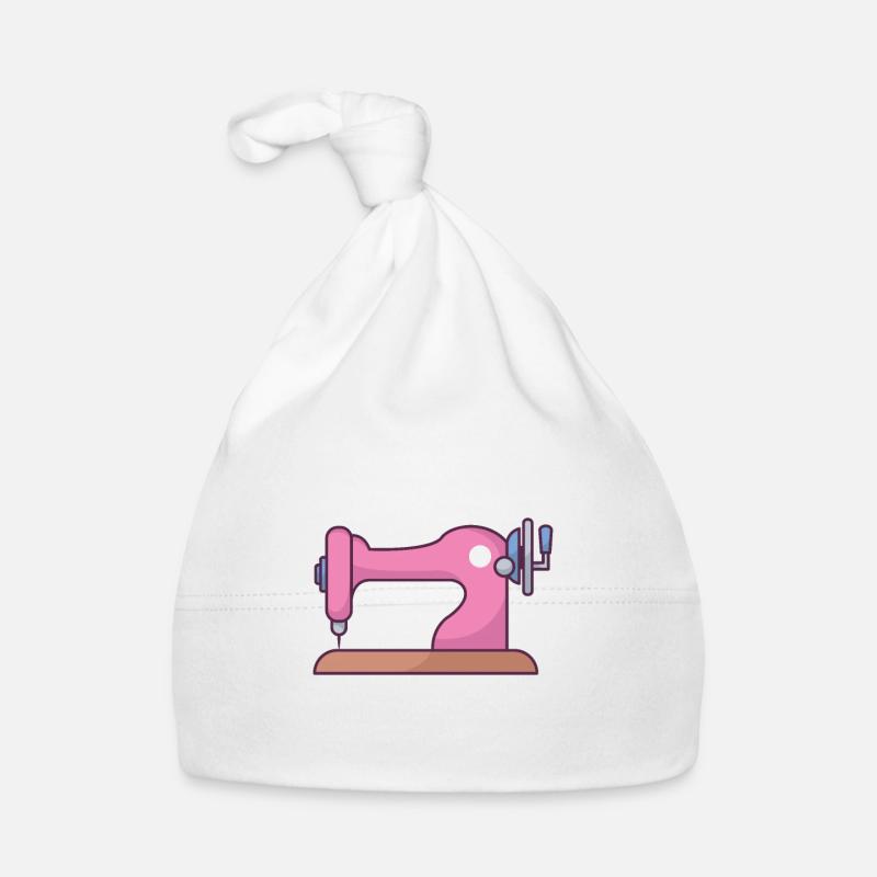 Sewing machine Organic Baby Cap