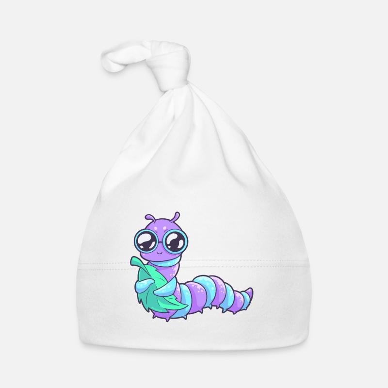 Papillon chenille Bonnet bio Bébé