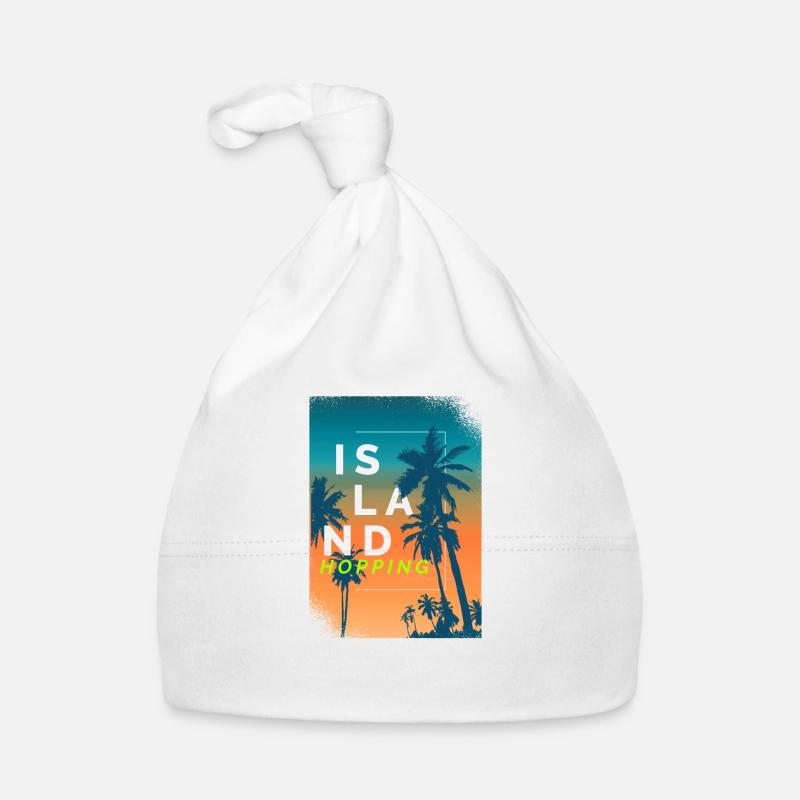 Island hopping Organic Baby Cap