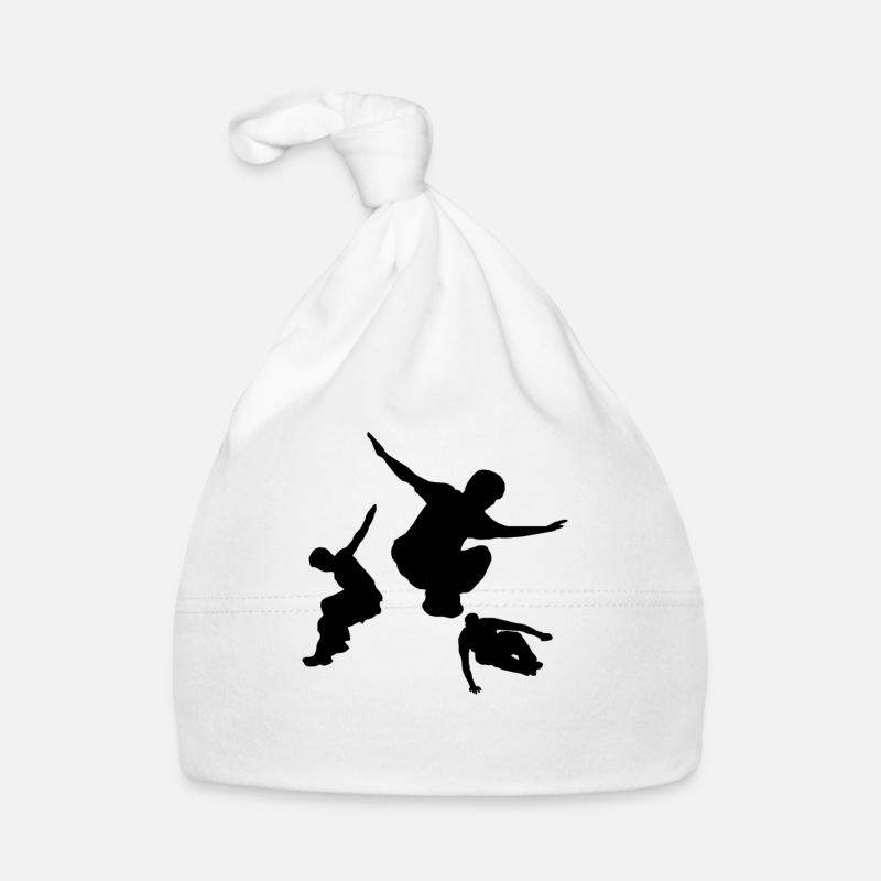 Parkour Freerunner Parcours Backflip Bonnet bio Bébé