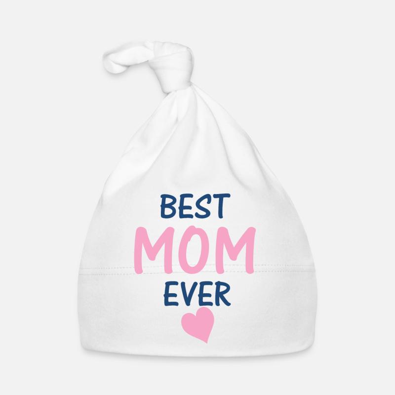 Best mom ever Bonnet bio Bébé