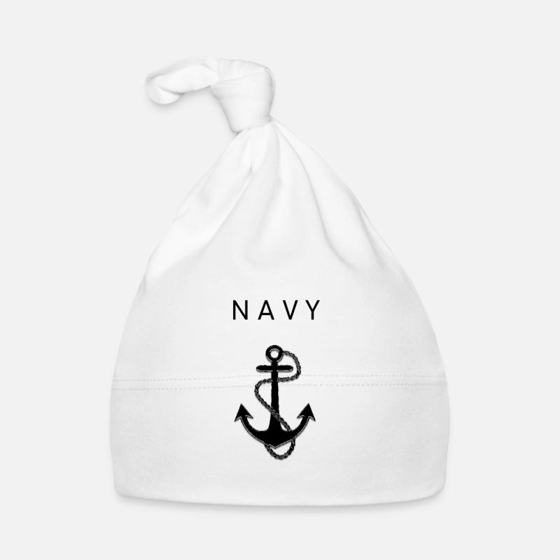 Marin marin ancre marin marin Bonnet bio Bébé