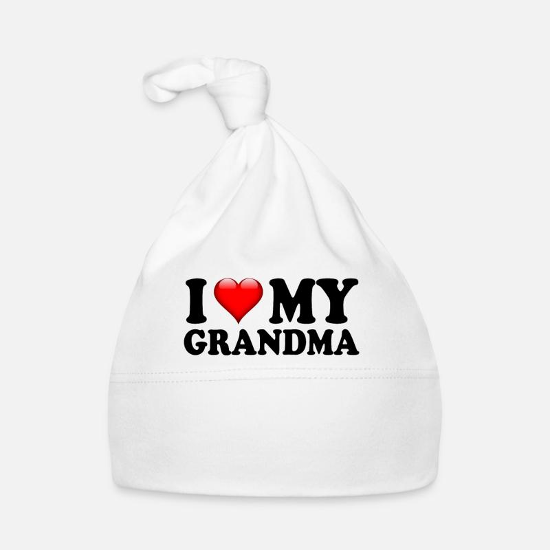 J'aime ma grand-mère Bonnet bio Bébé