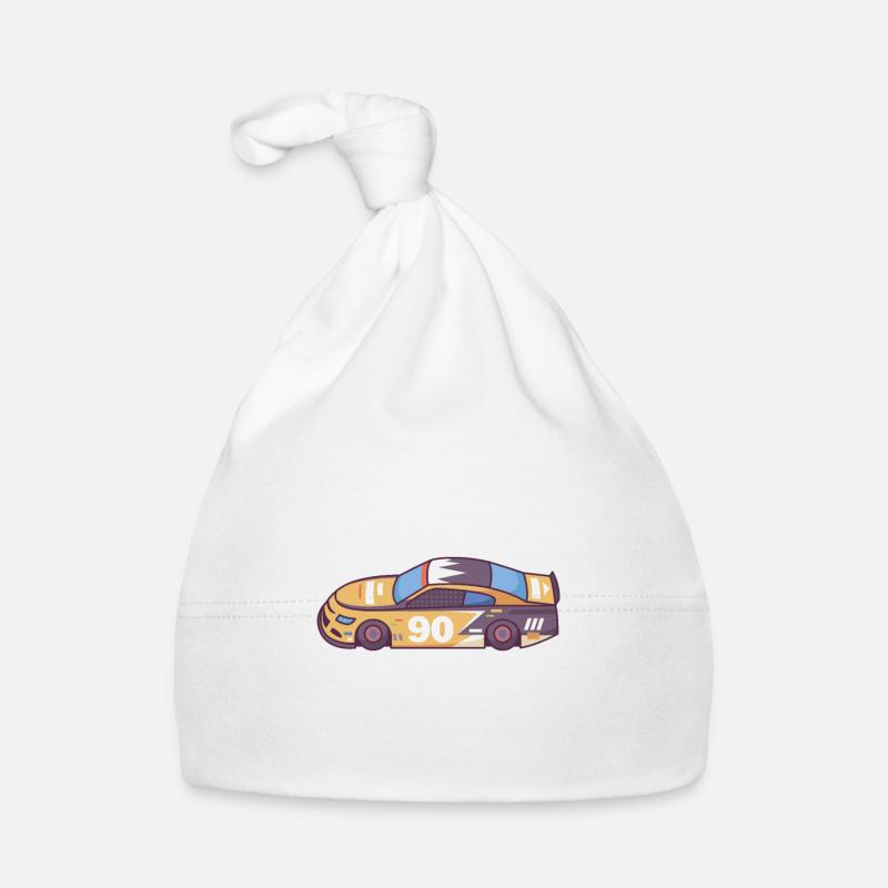 Voiture de course Bonnet bio Bébé
