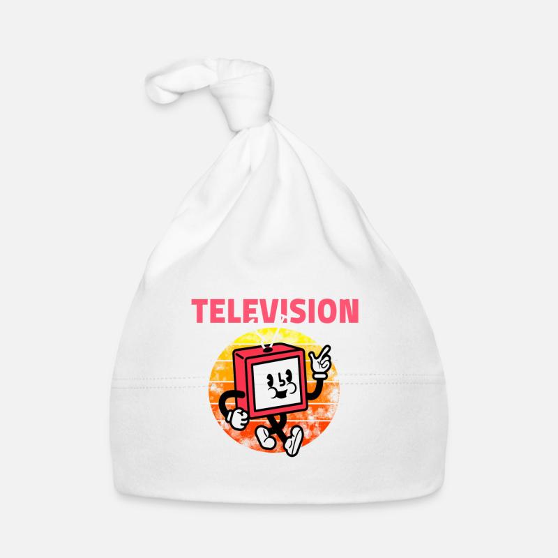 brainwashed by television Baby Bio-Mütze