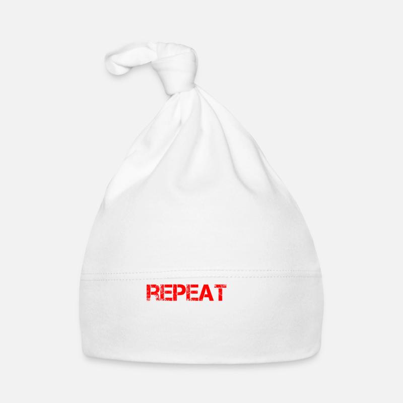 Squat Bench Deadlift Repeat Baby Bio-Mütze