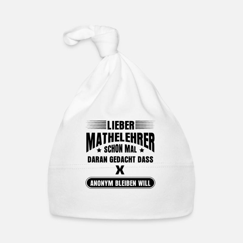 Mathe Sprüche Mathe Lustig X Anonym Baby Bio-Mütze