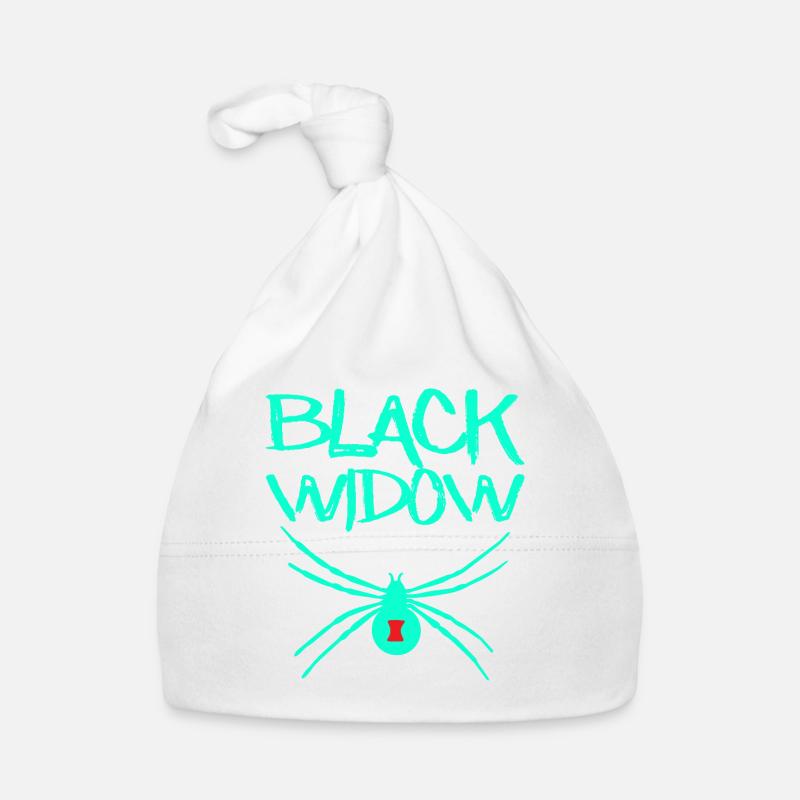 Black Widow Black Widow Araignée Bonnet bio Bébé