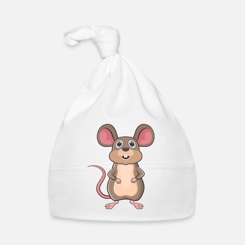 mouse Organic Baby Cap