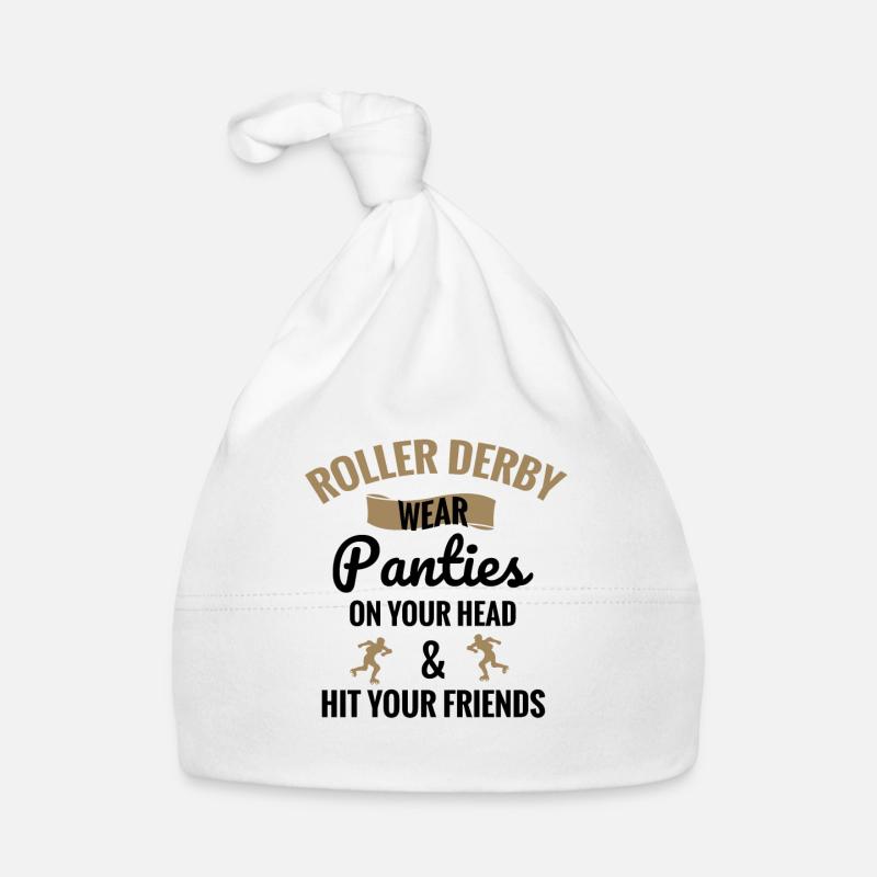 Skate Roller Derby Women's Gift Derby Roller skates Organic Baby Cap