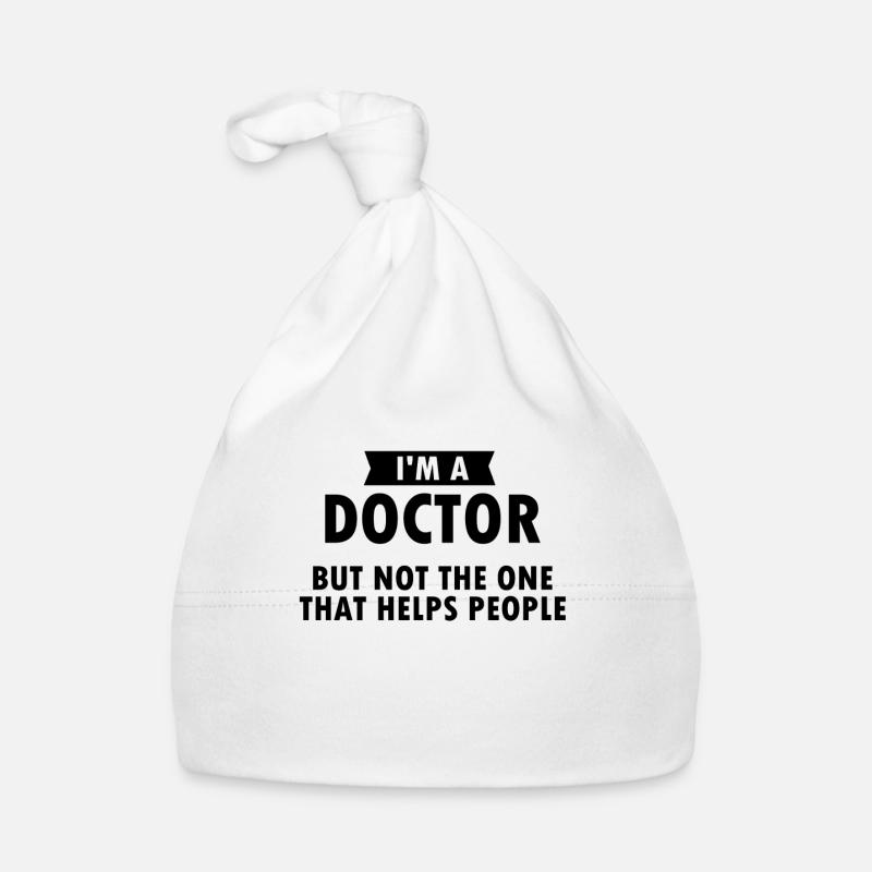 Mathematician Gift Docktor PhD Math Student Organic Baby Cap