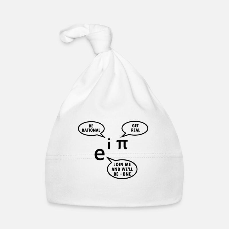 Mathématicien cadeau professeur de mathématiques Nerd Euler Pi Bonnet bio Bébé
