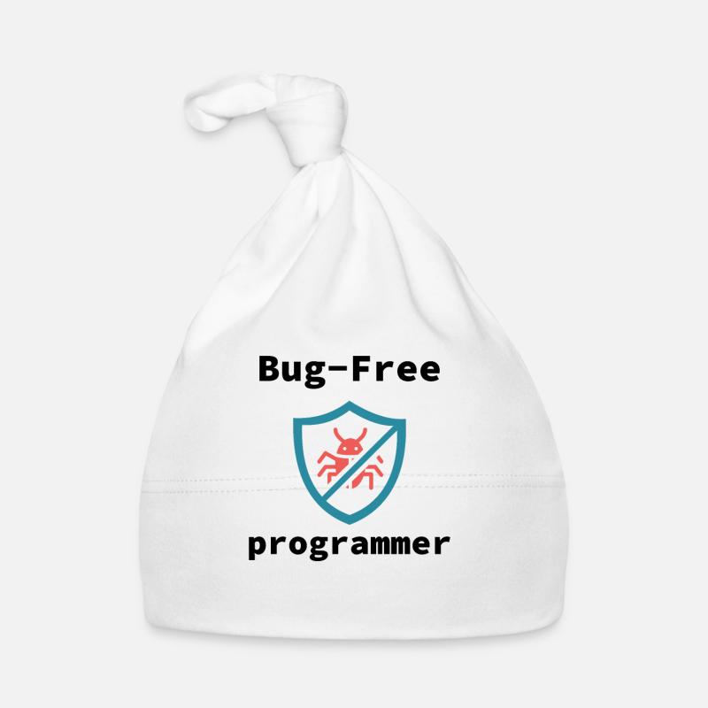 Bug-Free Programmer, Bug-Free Programming Organic Baby Cap