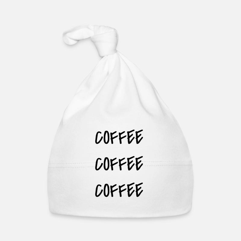 Coffee coffee coffee Baby Bio-Mütze