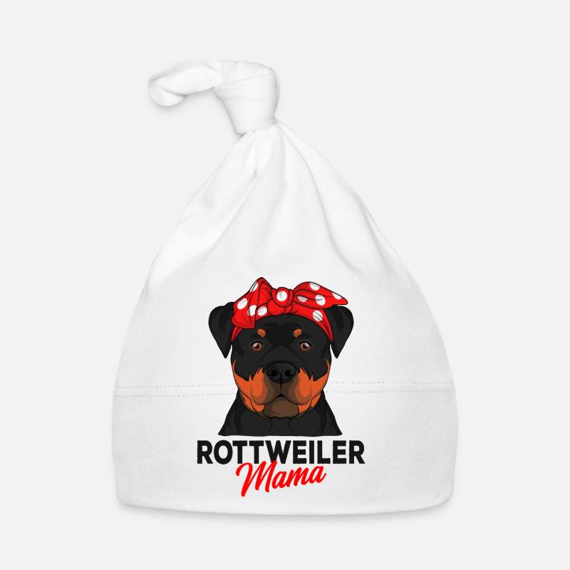 Rottweiler Baby Bio-Mütze