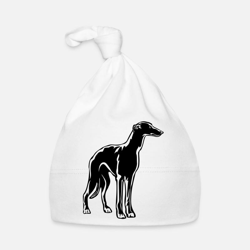 Greyhound - Baby Bio-Mütze - Weiß
