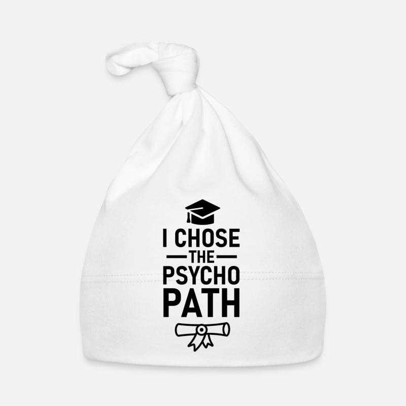 Psychology student gift psychologist bachelor Organic Baby Cap