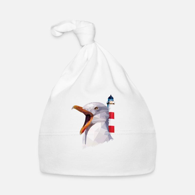 Sylt Westerland Nordsee Insel Geschenk Baby Bio-Mütze