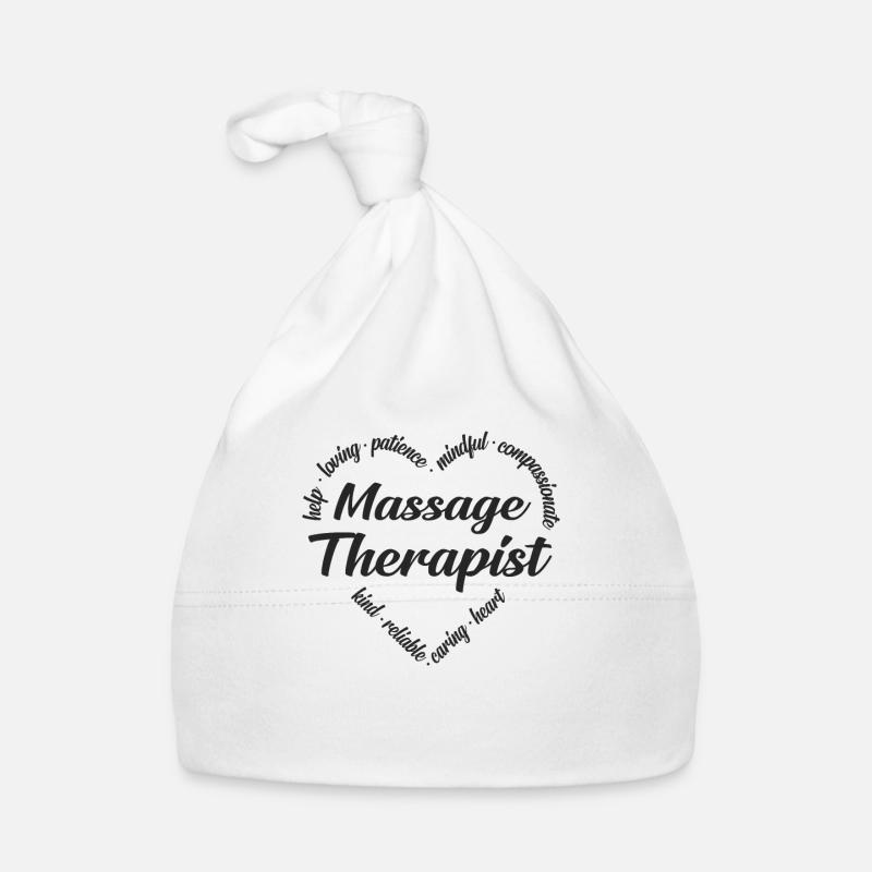 Massagetherapeut Masseur Baby Bio-Mütze