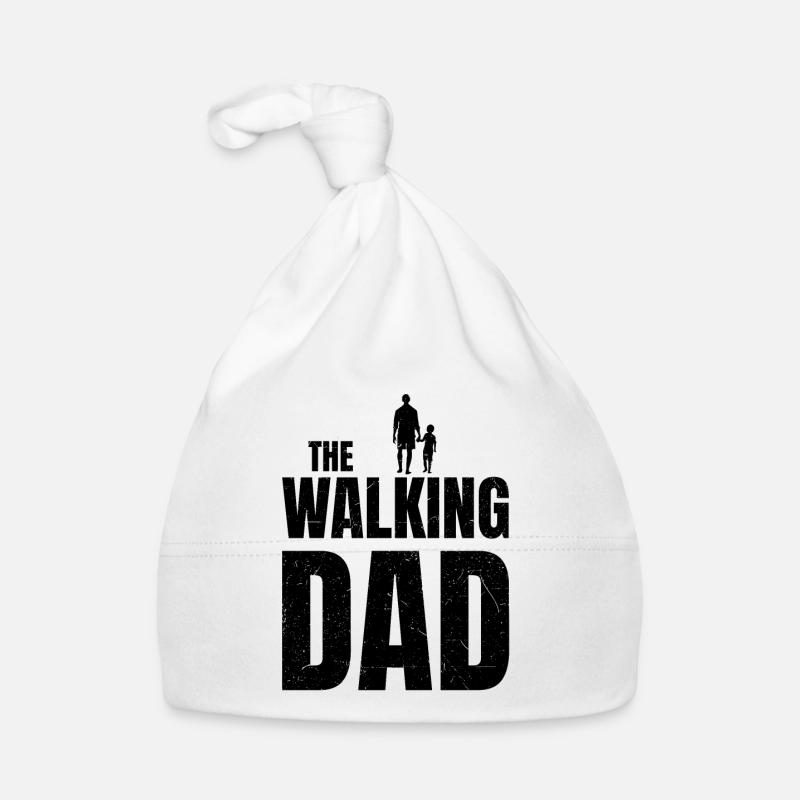 Walking Dad Vater Papa Geburtstag Väter Vatertag Baby Bio-Mütze