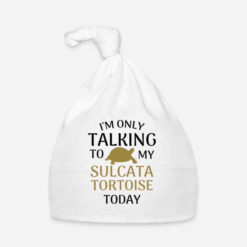 Spurred Tortoise Owner Spurred Tortoise Gift Organic Baby Cap