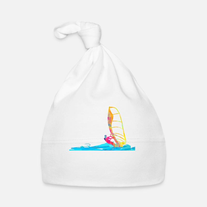 Idée cadeau planche à voile planche de surf Bonnet bio Bébé