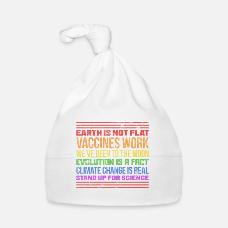 Vaccination Herd immunity Vaccinated pro-vaccination - Organic Baby Cap - white