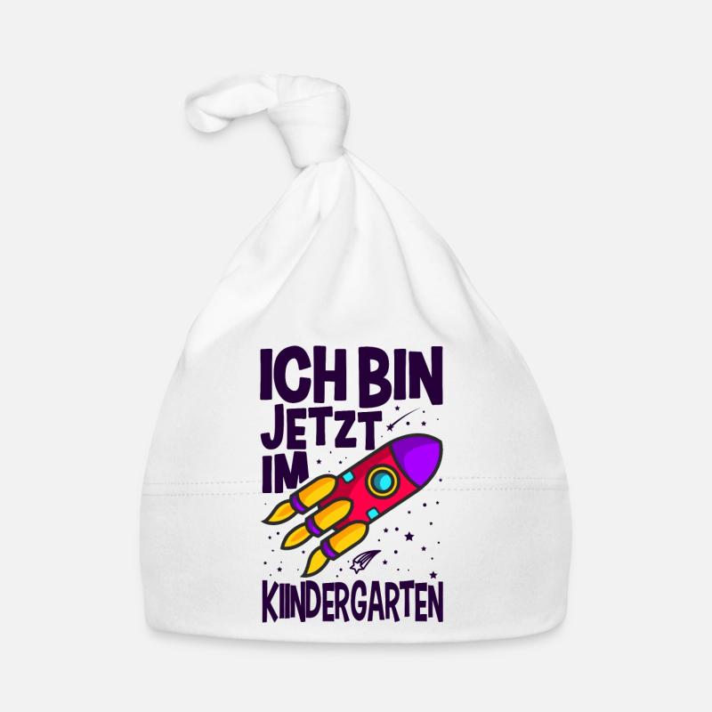 ICH BIN JETZT IM KINDERGARTEN KINDERGARTEN Baby Bio-Mütze